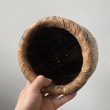 Vintage Chinese Willow Basket | 20th Century