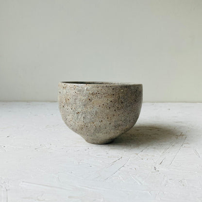 MIKA Original Handmade Matcha Bowl – Earth Brown &amp; Ash Grey - MIKAFleurHardgoods