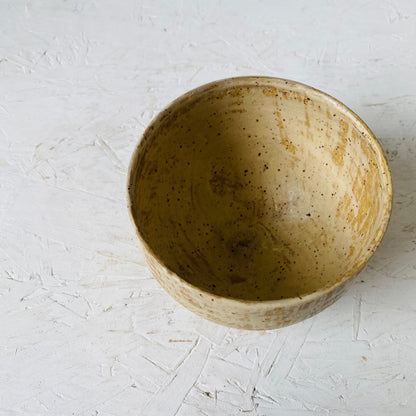 MIKA Original Handmade Matcha Bowl – Organic Beige &amp; White - MIKAFleurHardgoods